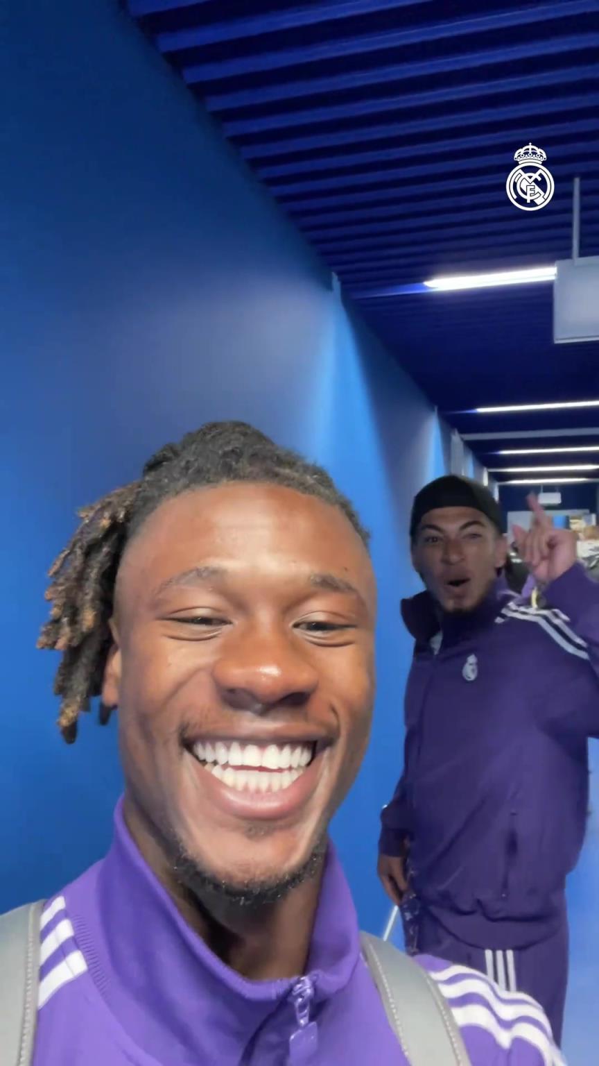 是谁抢了进球功臣的戏啊卡马文加：欧冠我们会为逆转而战